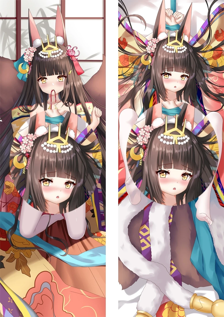 

Cartoons Star Lane IJN Nagato Cosplay Dakimakura Pillow Case Hugging Body Prop