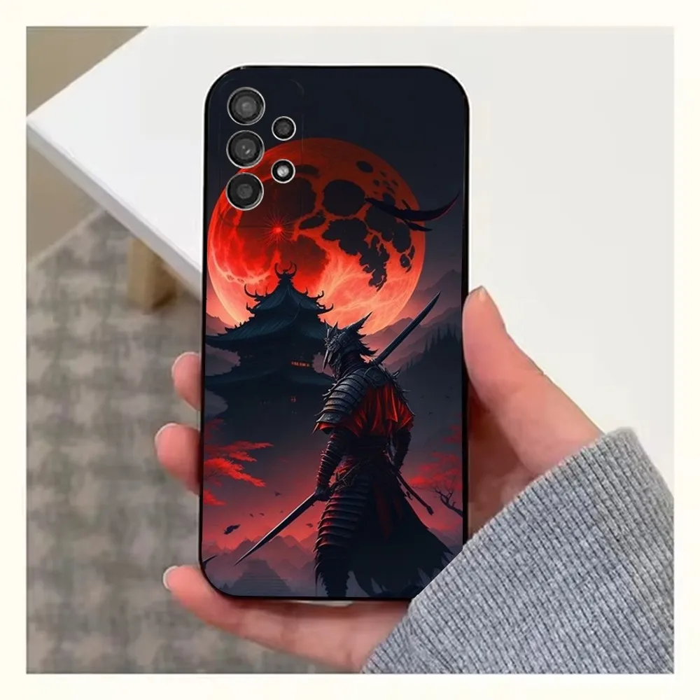 Samurai Art Bushido Soft Silicone Black Phone Case