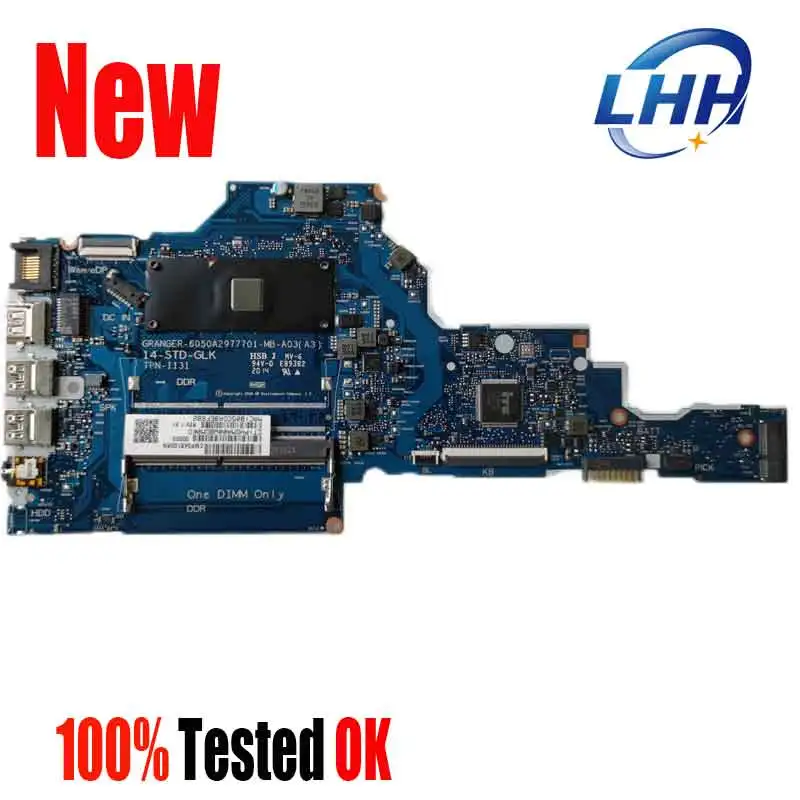 

For HP 240 G7 14-DF 14-CK Motherboard Celeron N4000 Cpu L23234-601 6050A2977701-MB-A03 Tested OK