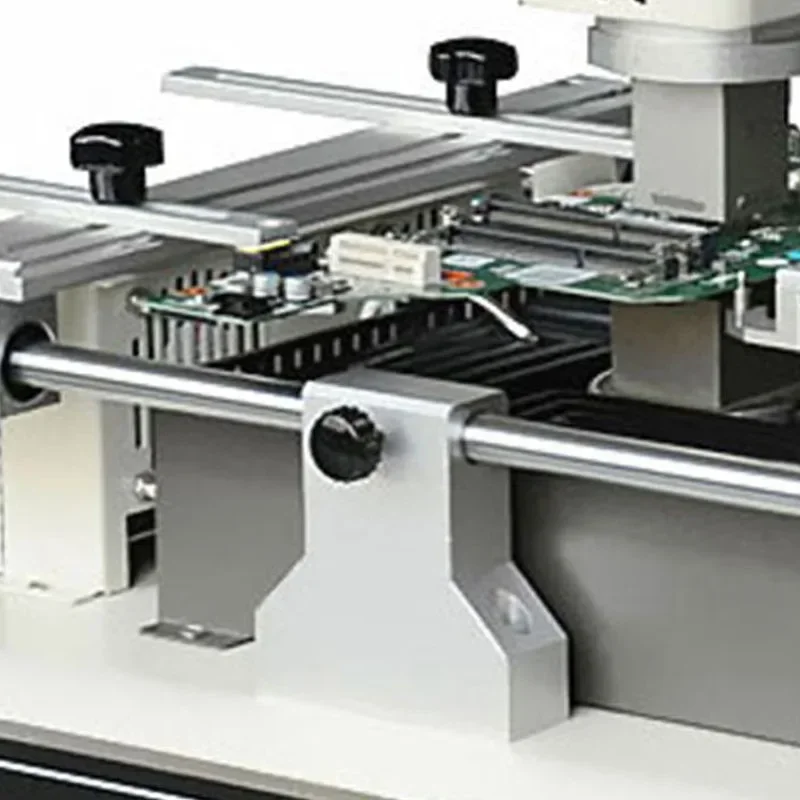 WDS-520 BGA Rework Station SMT Infrared Soldering Repair Tools IC Chip Hot Air Welding Equipment 3 Temperature Area Touch Screen 6