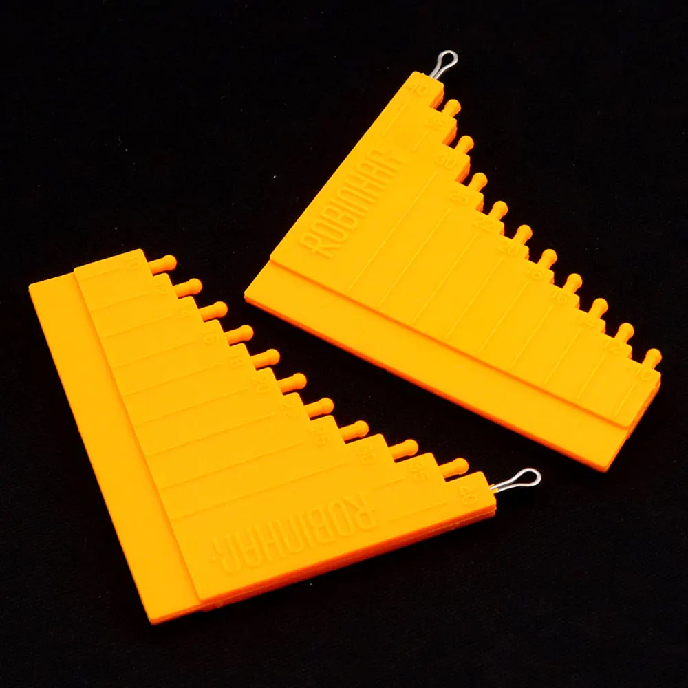 1pcs Carp Hair Gauge Fishing Tackle Tool for Method Feeder Carp Coarse Fishing 10mm-40mm Rig Measurement