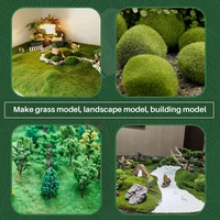 Flocking Kit Static Grass Applicator ABS Mini Flocking Machine With Antislip Handle For DIY Scenic Modelling Sand Table 2