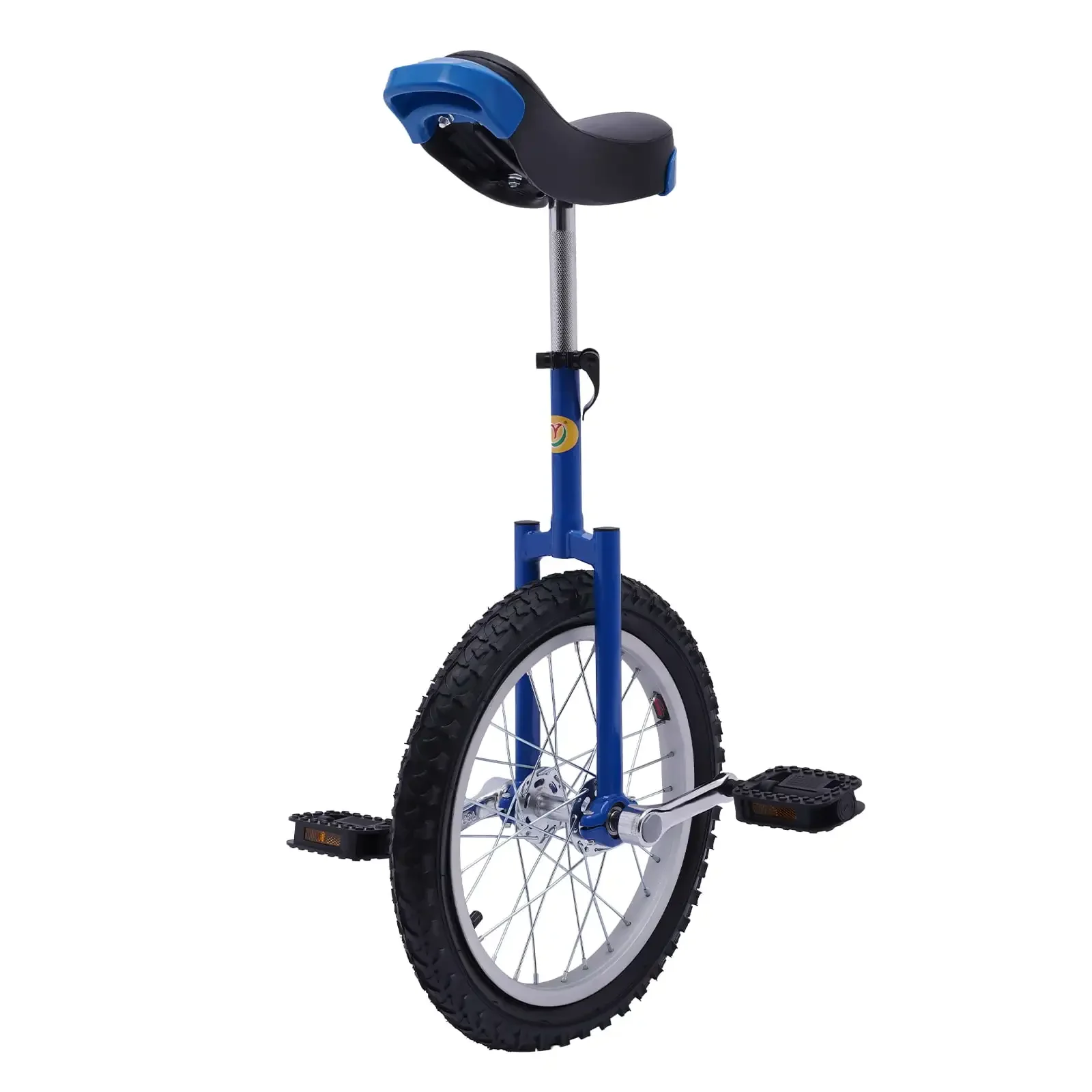 16 Inches/24 Inches Wheel Unicycle One Wheel Children Bike Height Adjustable Exercise Cycling Bicycle for Kids 6