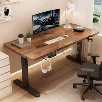 Electric Adjust Height Office Desk with Display Wide and Sturdy Computer Table Gaming Home Room  High-quality Board Motion Desk