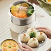 400W Home Egg Cooker Large Capacity 304 Stainless Steel Timing Electric steamer 7 Eggs Bun Corn Auto Power Off Breakfast Machine 1