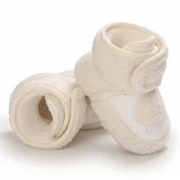 0-18Months Newborn Winter Snow Baby Boots Warm Booties Soft Sole First Walkers Shoes for Baby Infant Shoes Toddler 4