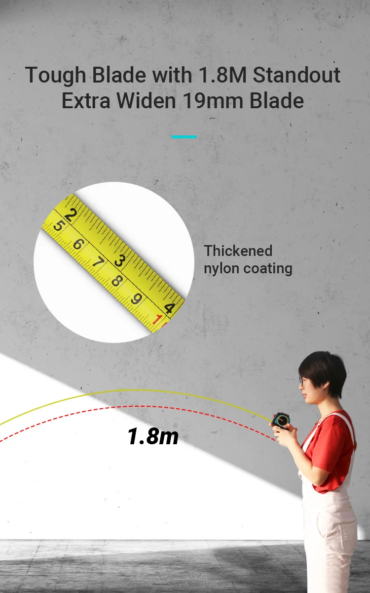 Mileseey DT10 Custom Logo Measuring Digital Laser Tape Measure