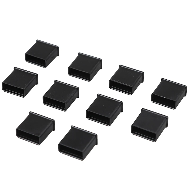 10-Pack USB-A Protective Dust Covers for USB Data and Charging Cables