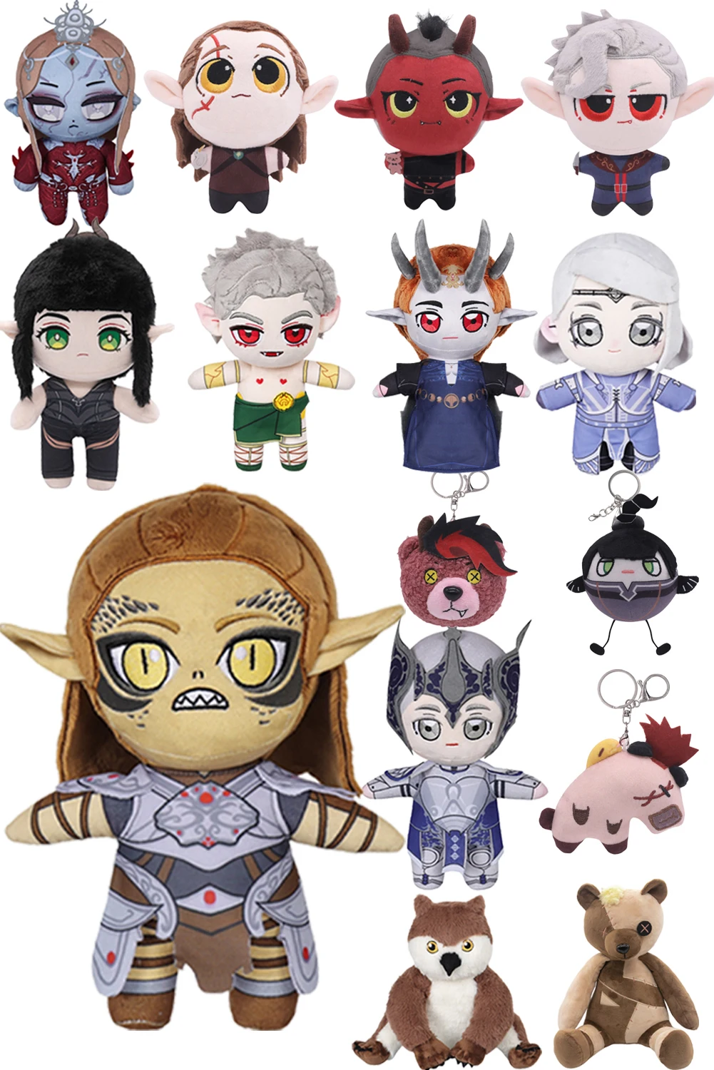Astarion Mizora Aylin Gale Shadowheart Cosplay Game Balder Gate Props Plush Toys Pendant Mascot Xmas Birthday Costume Accessory plush toy plush doll anime ornament