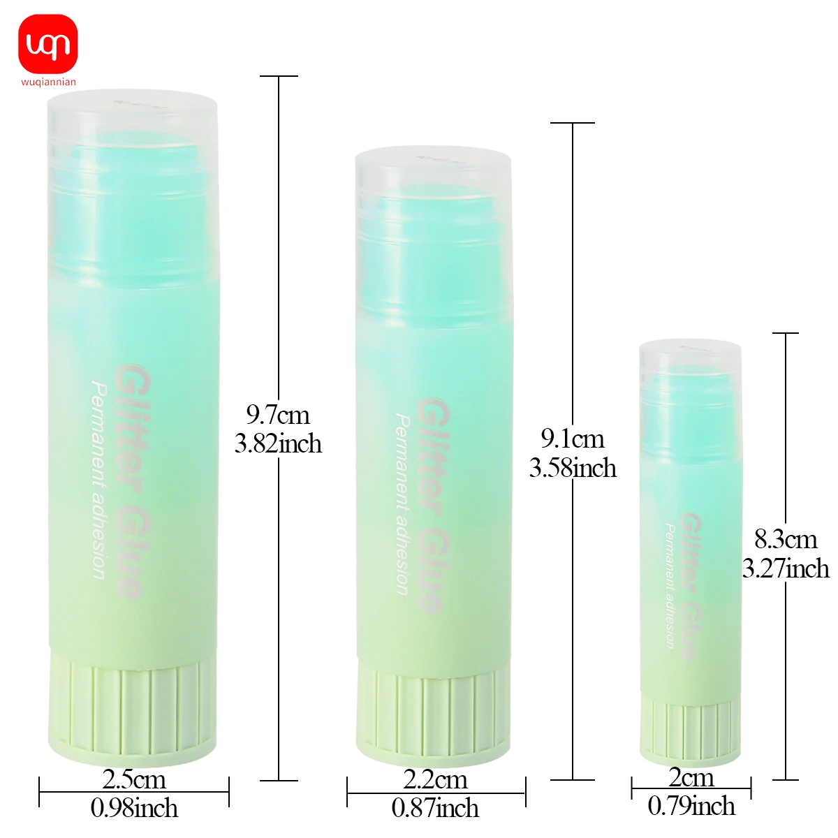 15g Glitter Glue Stick Efficiently Glues Transparent Solid For Scrapbooking, Crafts, Students, Children, School Stationery 6