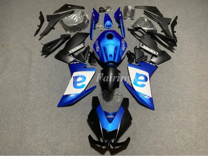

4 подарка, новинка, Обтекатели из АБС-пластика для мотоцикла Aprilia RS4 50 125 RS125 2012 2013 2015 12 13 14 15, комплект кузова, синий матовый