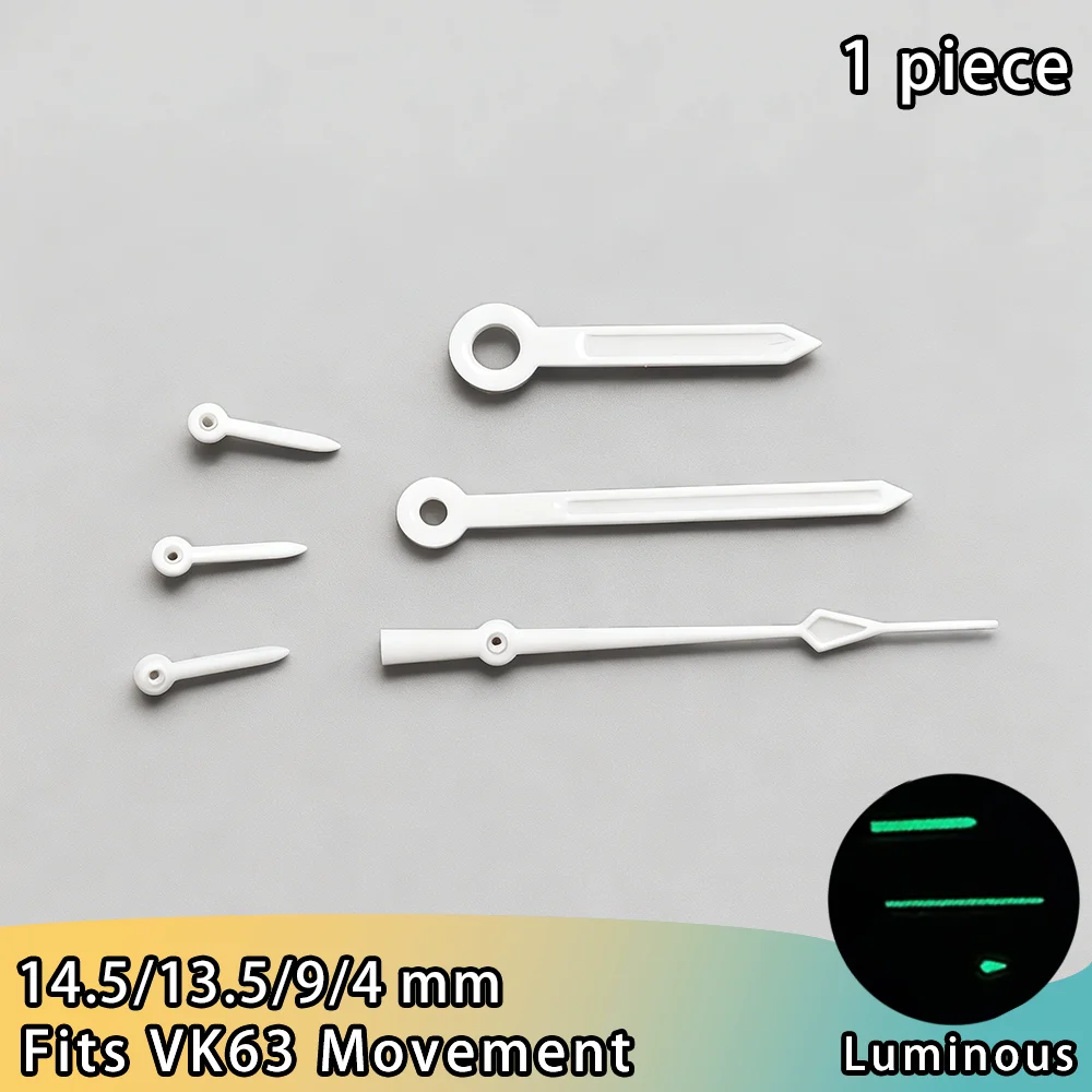 Enhanced Watch Hands for VK63 Chronograph Movement - Premium Watch Accessories