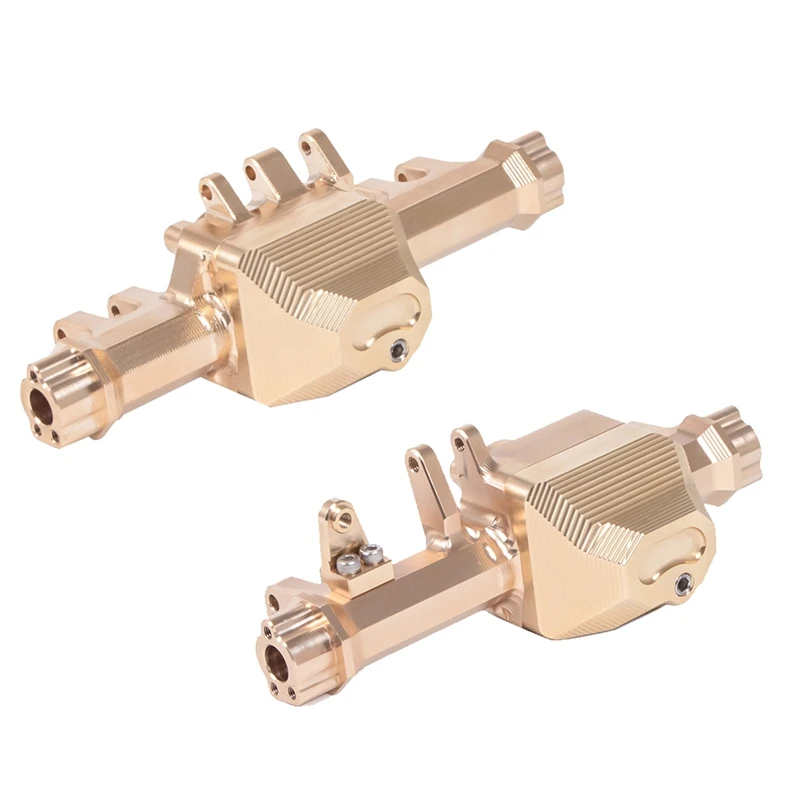 

Латунный корпус заднего моста 8241 для Traxxas TRX4 1/10 RC Гусеничный автомобиль, обновленные запасные части