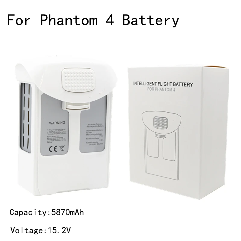Новый аккумулятор Phantom 4 для DJI Advanced/4Pro/V2.0/RTK большой емкости 5870 мАч 15 2 в умные