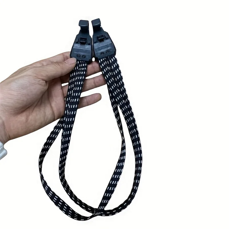 Bicycle Luggage Rope Elastic Carrier Rack Straps Elastic Rubber Belt Buckle Rope Belt with Hook Mountain Bike Bag Accessories