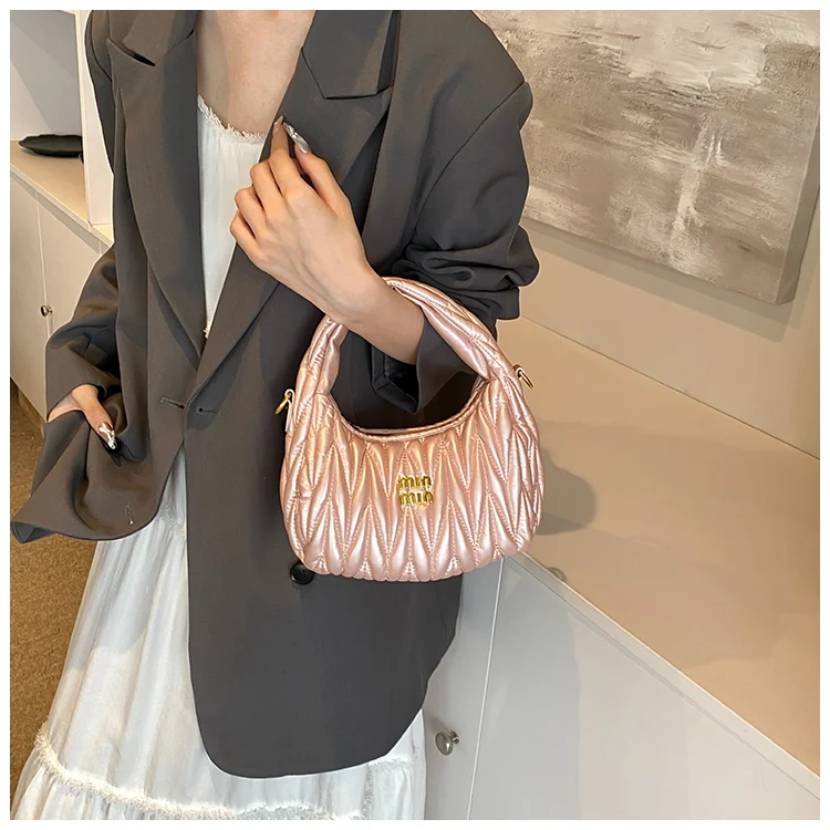 Womens Bag Thread Hobos Tote Bag Shoulder Crossbody Bags for Women Handbag and Purses Ladies Messenger Bags