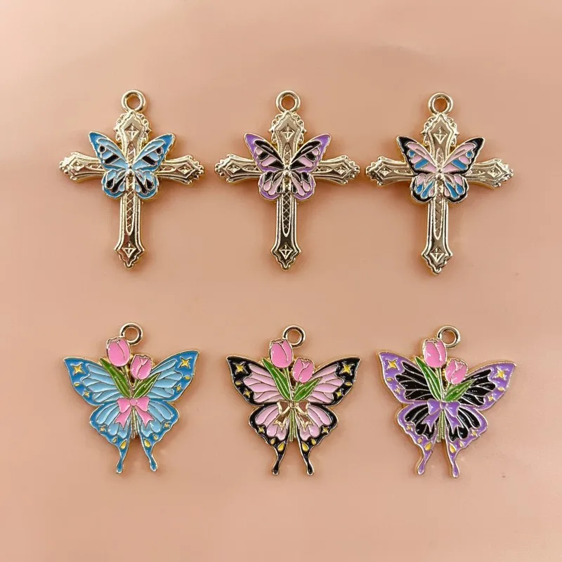 

10 шт./партия, подвески в виде креста