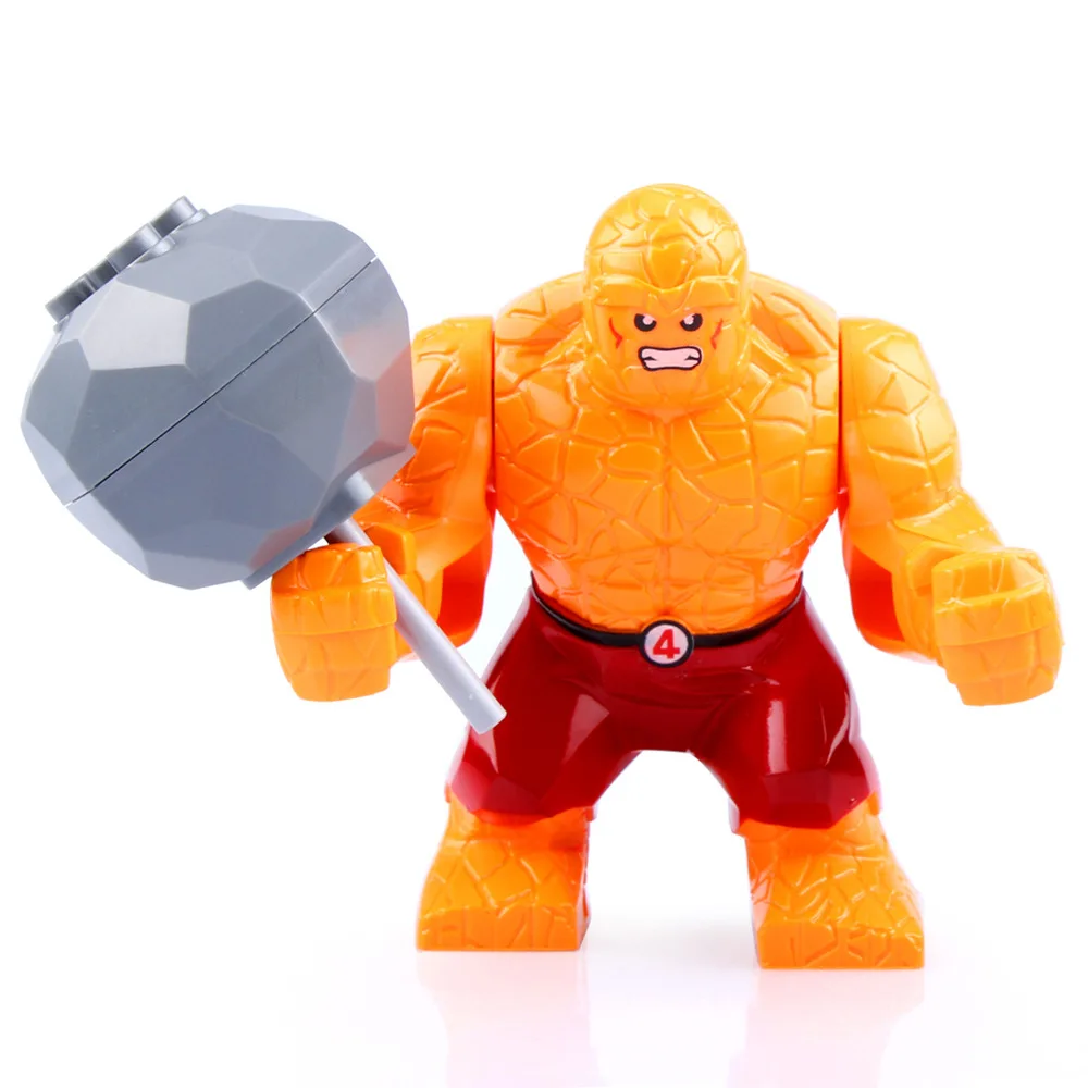 Mini-Bausteine Superhelden-Tierfiguren Thanos Hulk Iron Man Bausatz Spielzeug Kindergeburtstags-Geschenk – Detail 9