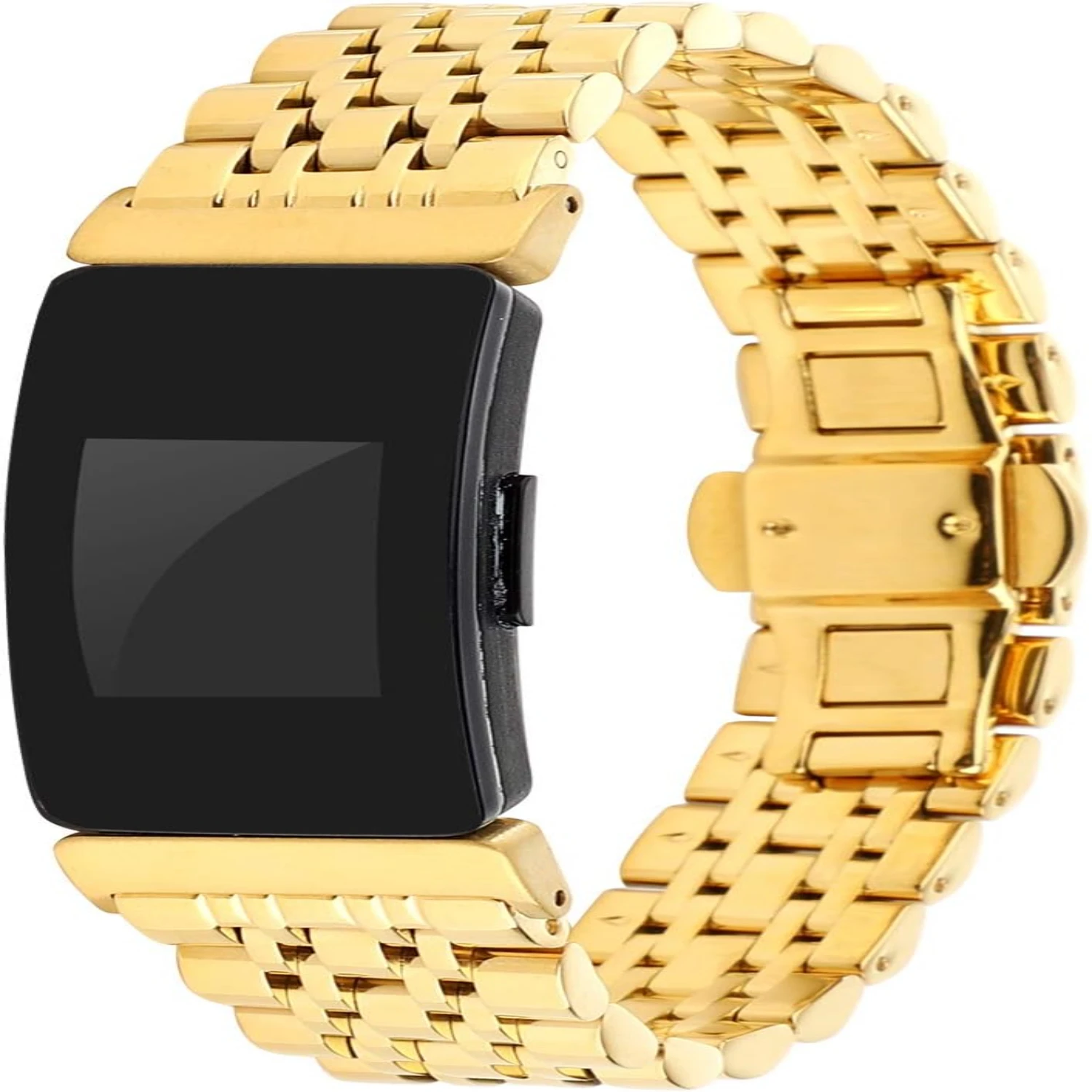 Modern and chic high-quality stainless steel replacement bands for Inspire HR and Inspire-Sleek, stylish metal bracelet wristb