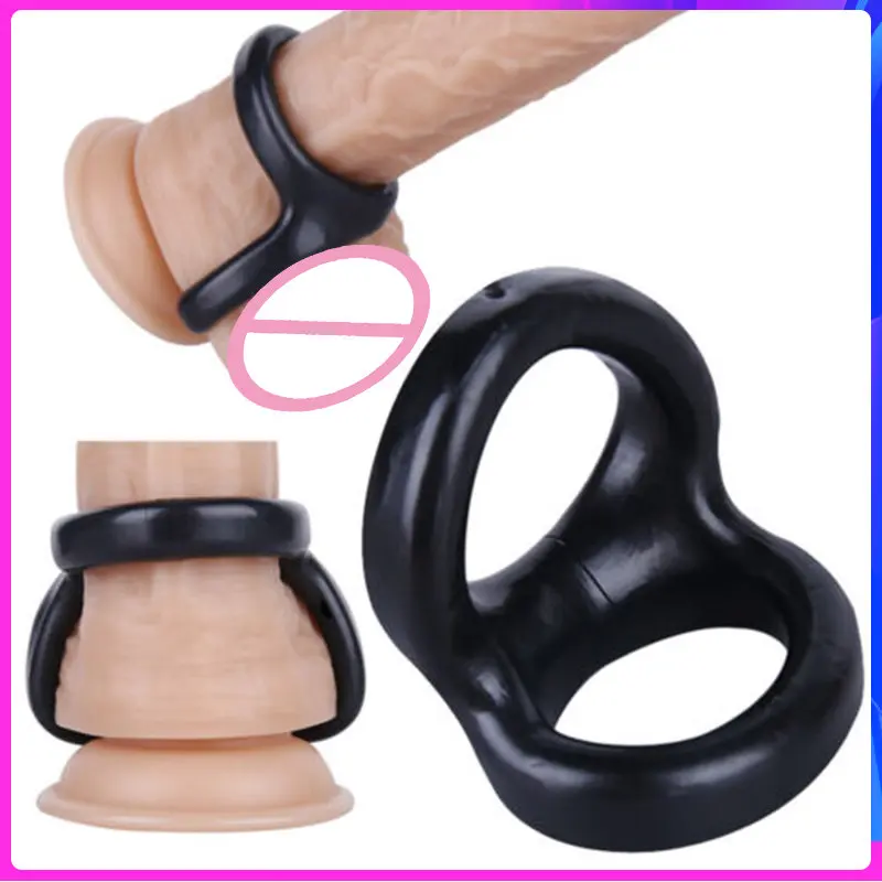 Anello Del Pene Riutilizzabile Anelli Del Pene Estensibili Morbidi Ingrandimento Del Pene Erezione Sexy Eiaculazione Ritardata Anello Del Cazzo Giocat