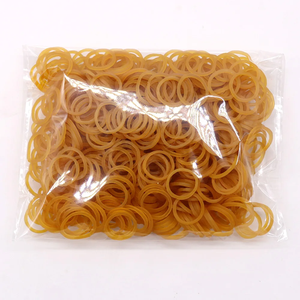 Bandas elásticas de látex para el cabello de mascotas, accesorios para el cabello, 1000 unidades - Imagen 2