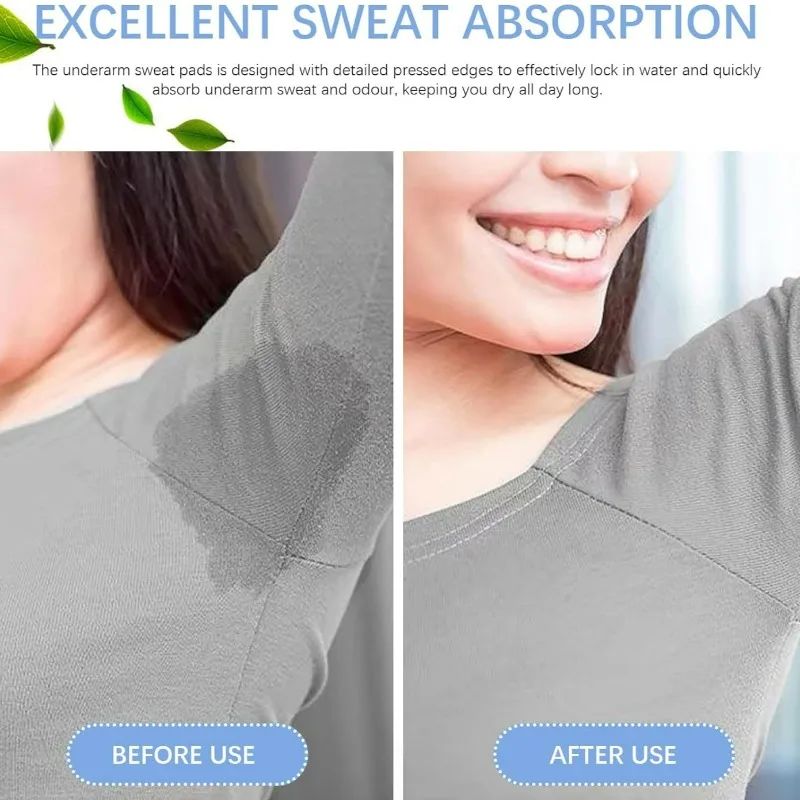 Armpit Absorb Sweat Patch Prevent Clothing Getting Wet Stickers Underarm Sweatproof Adhesive Pad Shirt Absorbent Cotton Sticker