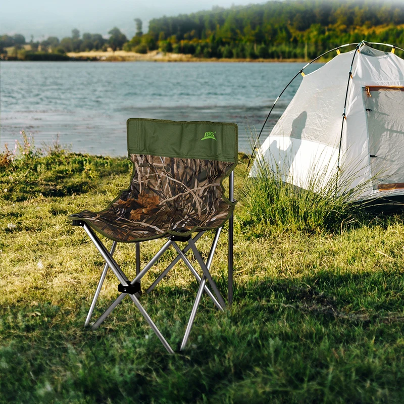 Bristol 迷彩 アウトドアチェア 迷彩 カモフラージュ 折り畳み椅子 フォールディング チェア