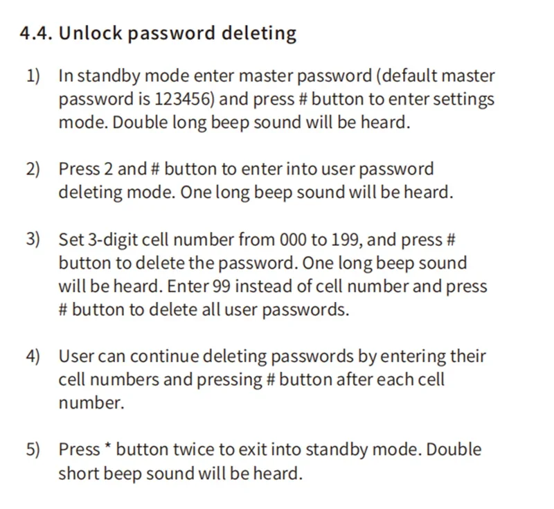 ANJIELO Fingerprint 5in1 Unlock Doorbell Video Intercom System for Home Visual D