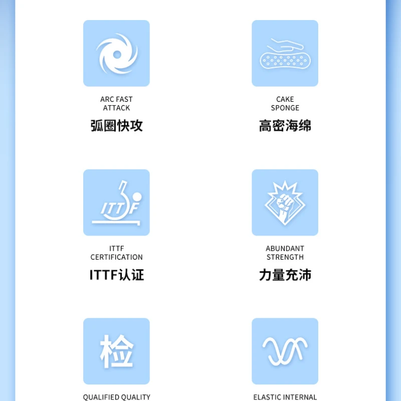 KOKUTAKU Table-tennis Rubber Sheet Pimples In Viscous Arc Fast Attack Ping Pong Rubber High Density Sponge Meets ITTF Standards table tennis rubber,table tennis equipment