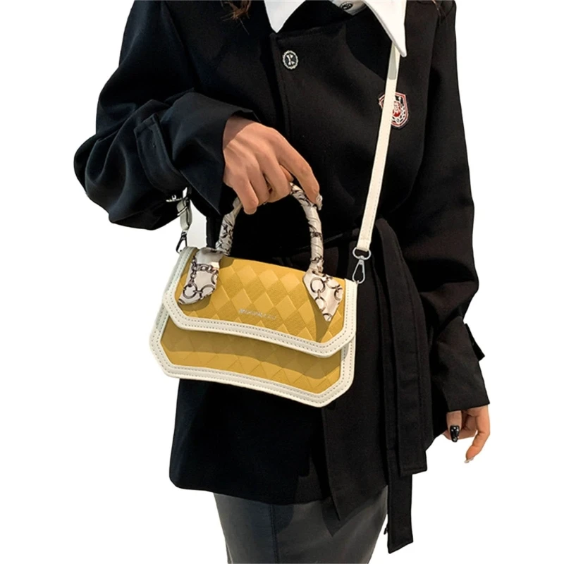 Elegant Single Shoulder Crossbody Bag with Quilted Pattern A Must Have Accessory for Fashion Enthusiasts