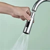 Faucet Extension Device Metal Universal Rotation Faucet Sprayer Head 40MM Adaptor Washbasin Faucet Extender Nozzle Kitchen Tap 1