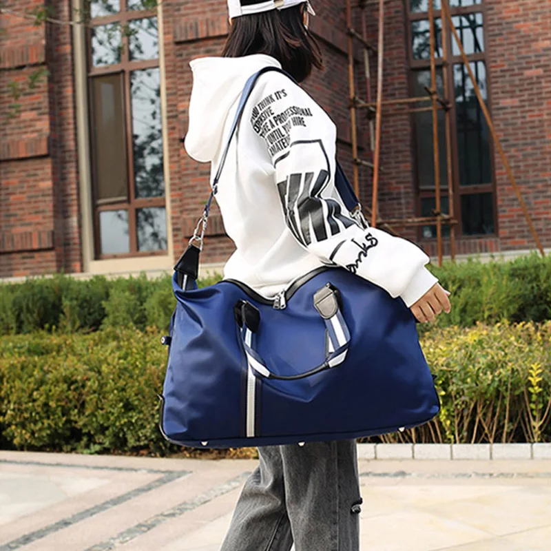 Travel Bag Large Capacity Men's Women Waterproof Nylon Hand Luggage Multifunction Duffle Bags Packing Cubes