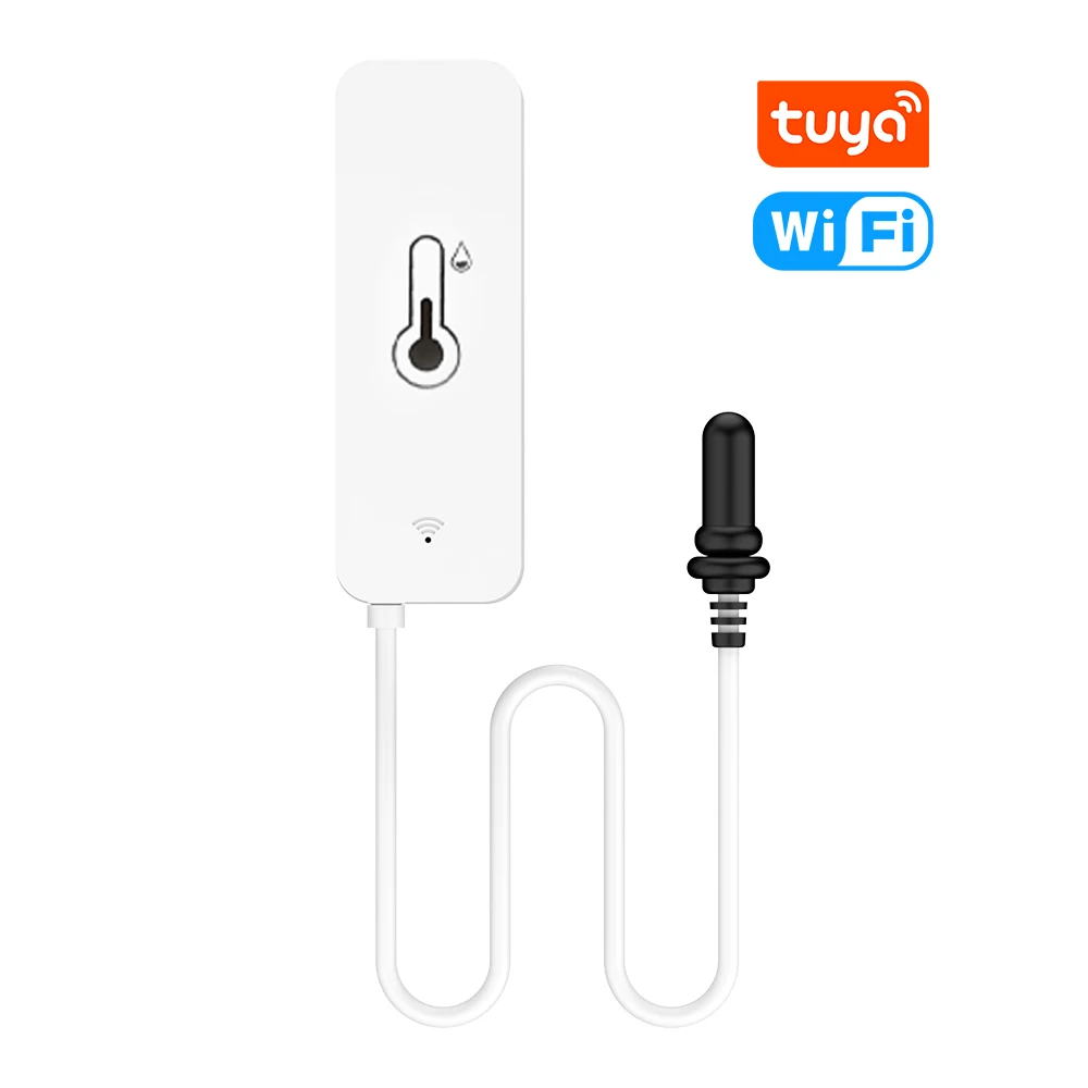WiFi Temperature and Humidity Sensor with External Probe – Wireless Monitoring
