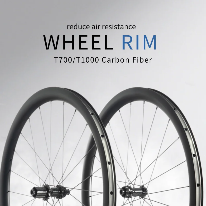 AERORAPTOR Road Disc Pro Light Carbon Wheelset Low Resistance Hub Lightweight 700c Rim Carbon Bicycle Wheels Clincher Tubeless 4