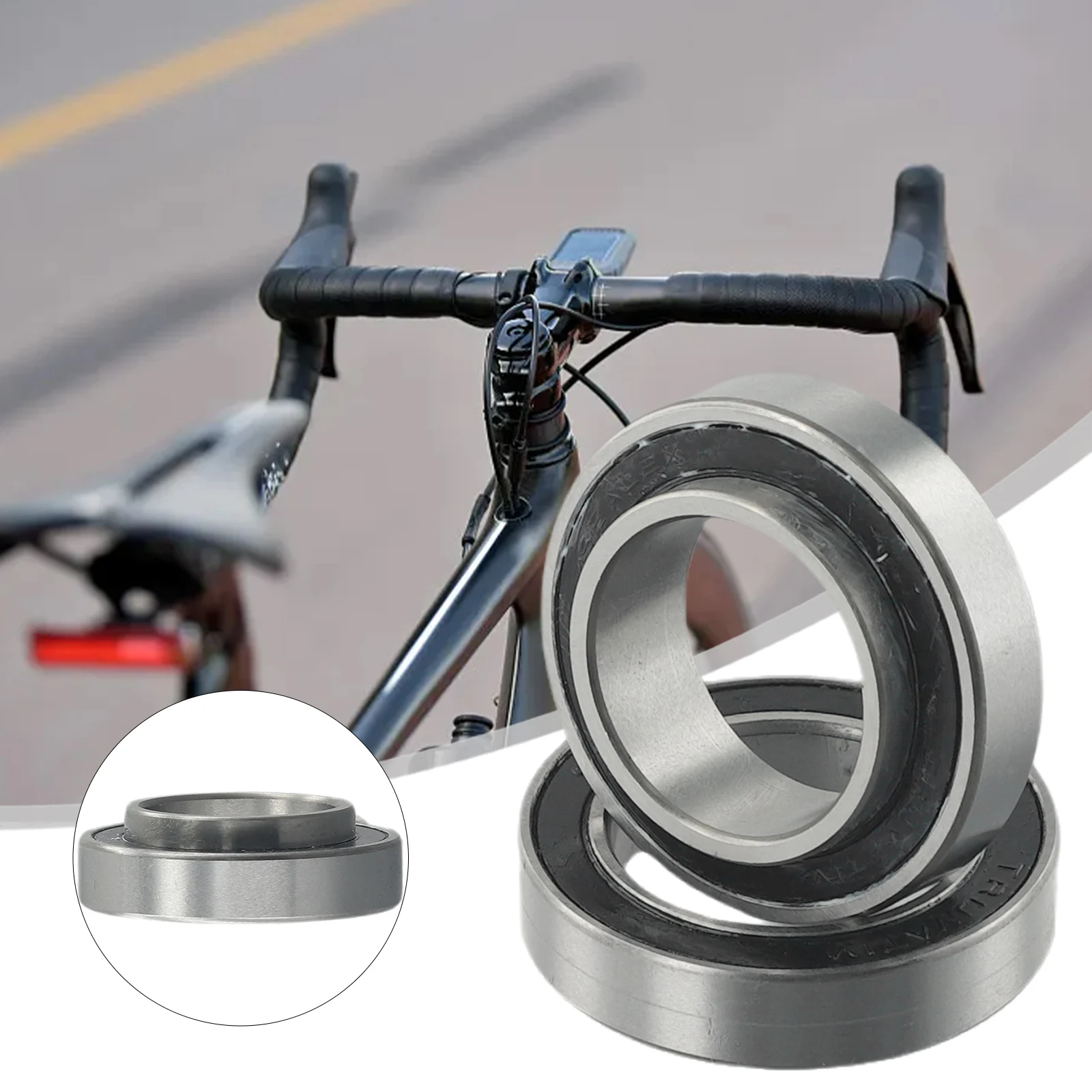 Bicycle Bottom Bracket Bearing For Sram MR22237 & MR2437H8-2RS Bearings Steel Bike Bearings Cycling Accessories 2pcs bicycle bottom bracket