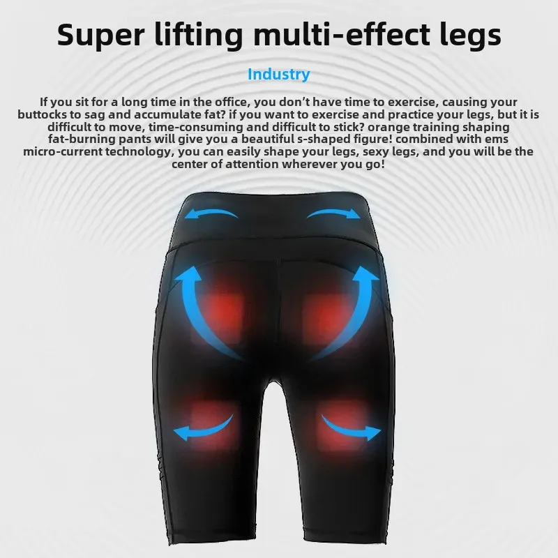 New Smart Fitness Clothes Home Workout Shaping Equipment For Men And Women Suitable For European And American Passive Training
