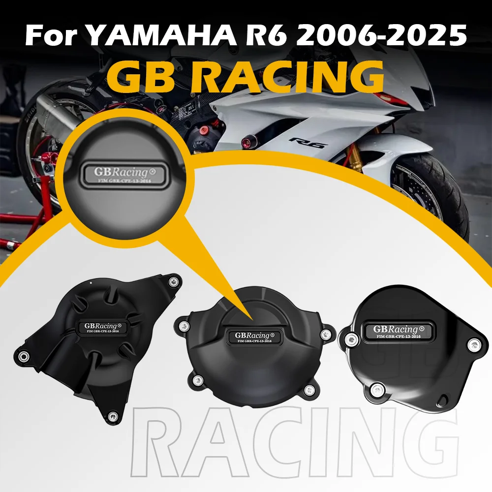 Engine Cover Protector Motorcycles Engine Cover Protection Case For GB Racing For YAMAHA R6 2006-2025