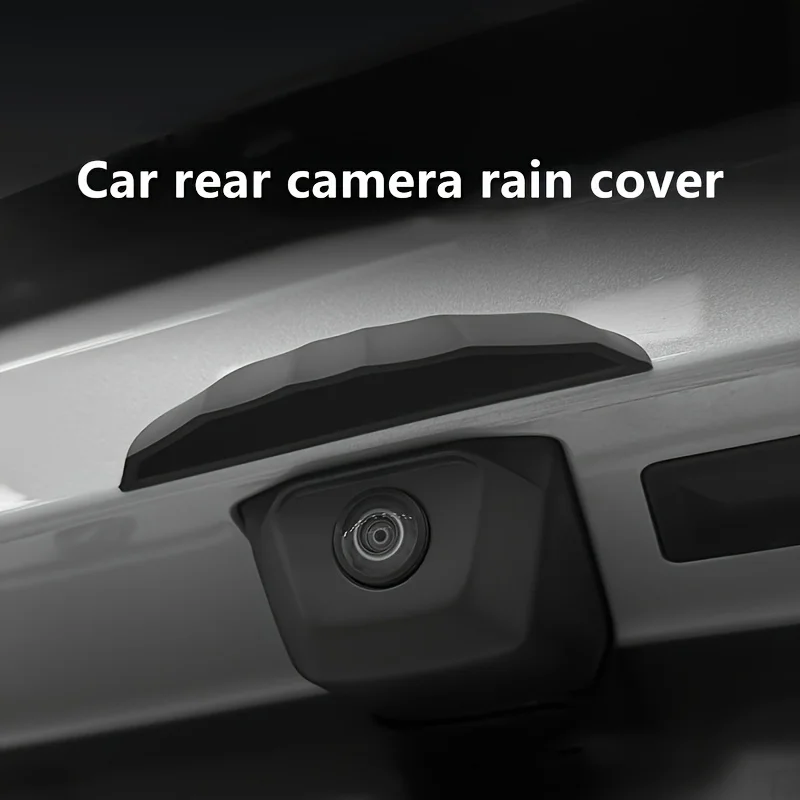 A Car Rear Camera HD Reversing Rain Cover Silicone Weatherproof Rainproof Protection For Ideal Cars Supplies Accessories Camera