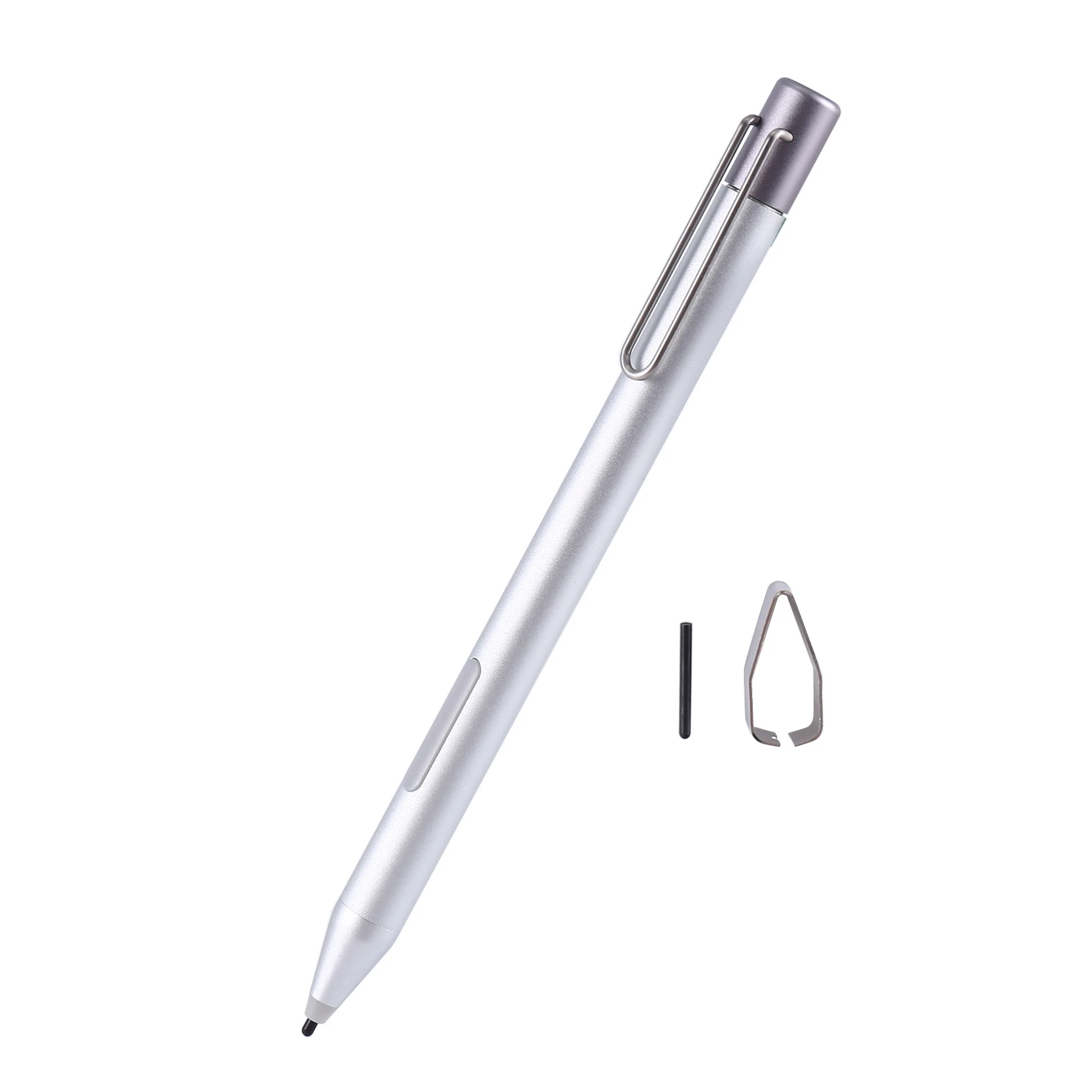 Penna Stilo Per Surface Pro 5 6 7 Surface Go Book Laptop Asus Hp Envy Pavilion Sony Vaio Z Flip Acer Spin Silver