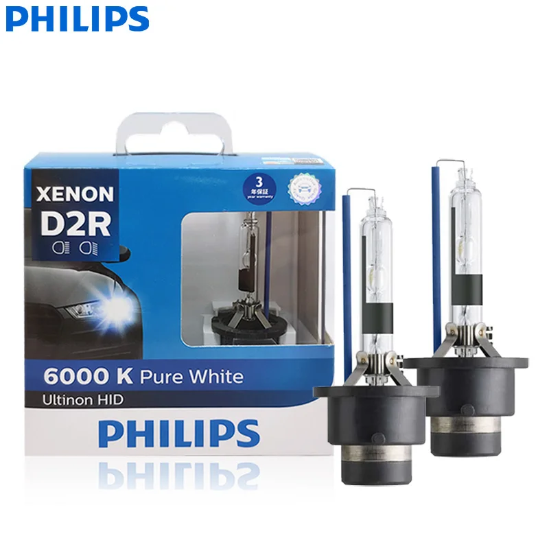 Philips Ultinon HID Xenon D1S D2S D2R D3S D4S WXX2 35W 6000K