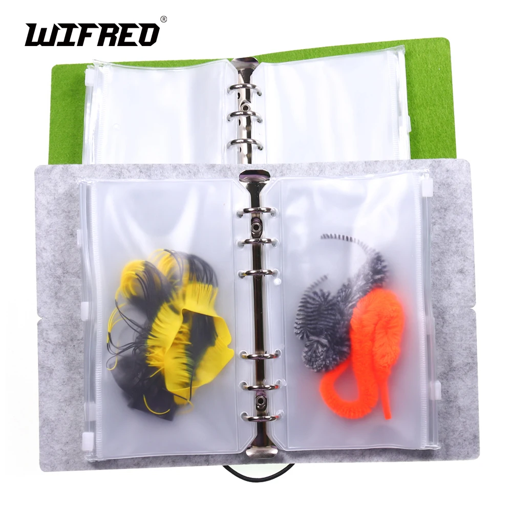 Wifreo Fly Fishing line & tippet & fly Lure Storage Wallet Bait