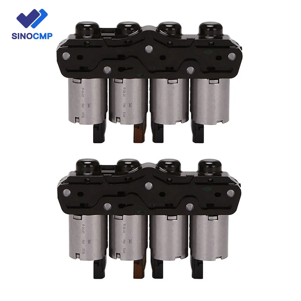 2pcs 7Speed DSG DQ200 0AM Transmission Solenoids Pack Set For AUDI VW