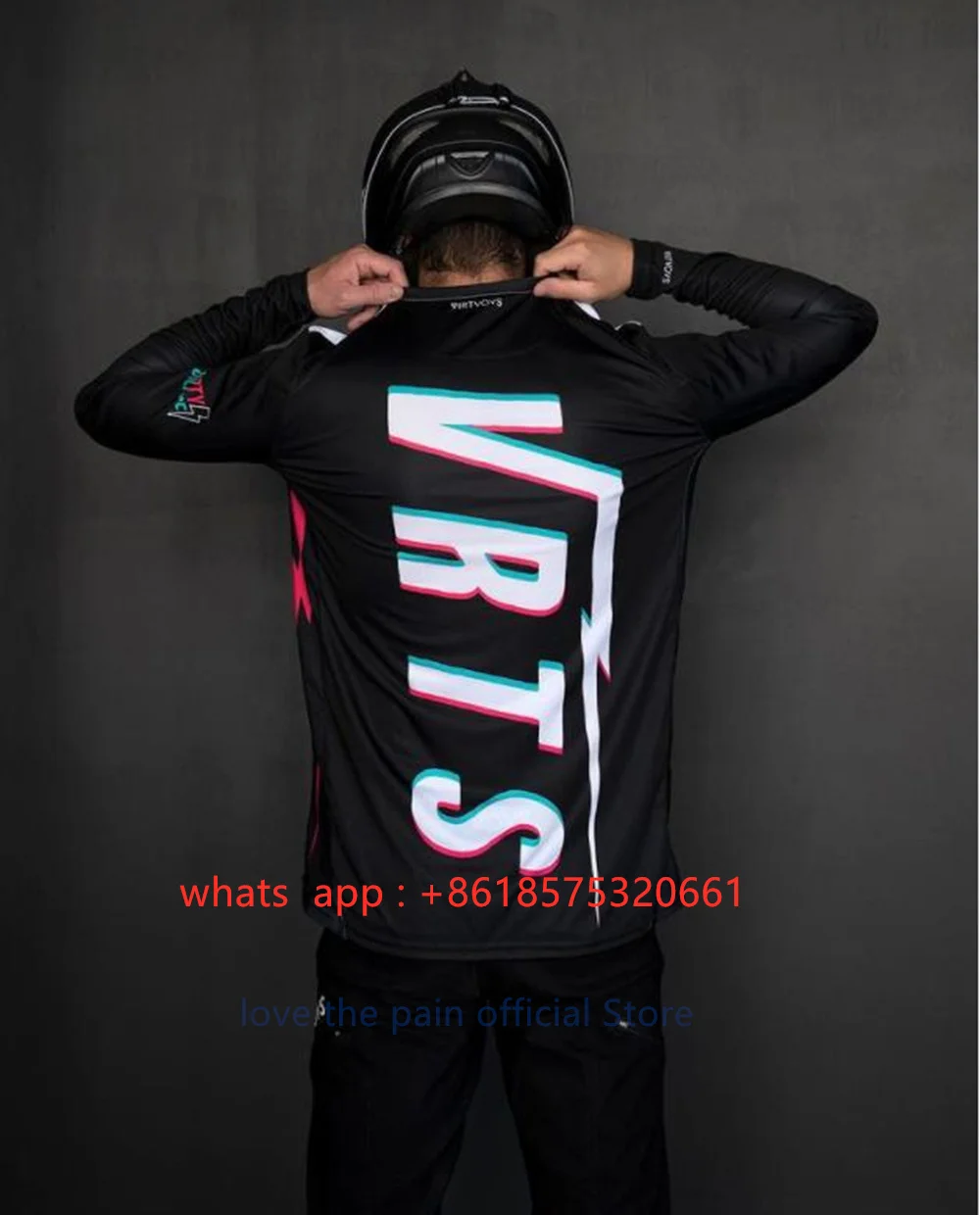 Virtuous Vrts Men Mtb Bike Motocross Jersey Bmx Mountain Downhill Bike Clothing Enduro Racing Shirt Breathable Jerseys