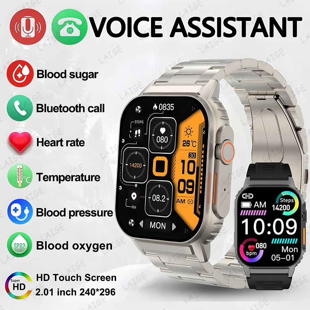 

Новинка 2024, умные часы с монитором сердечного ритма для мужчин и женщин, фитнес-трекер для менструаций, Bluetooth-звонок, умные часы для женщин, для Xiaomi Huawei
