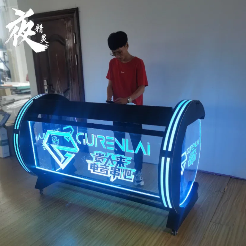 Bar furniture v mixer bar table mobile shelf playing table