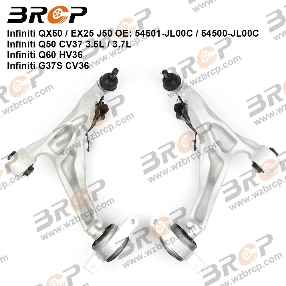 BRCPPairFrontLowerSuspensionControlArmForInfinitiQX50EX25J50
