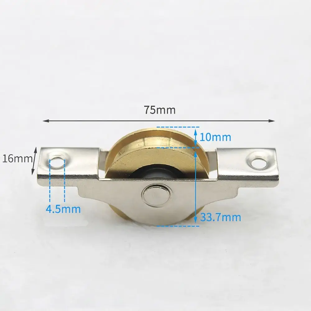 Silver Metal Door Rollers for Sliding Doors and Windows