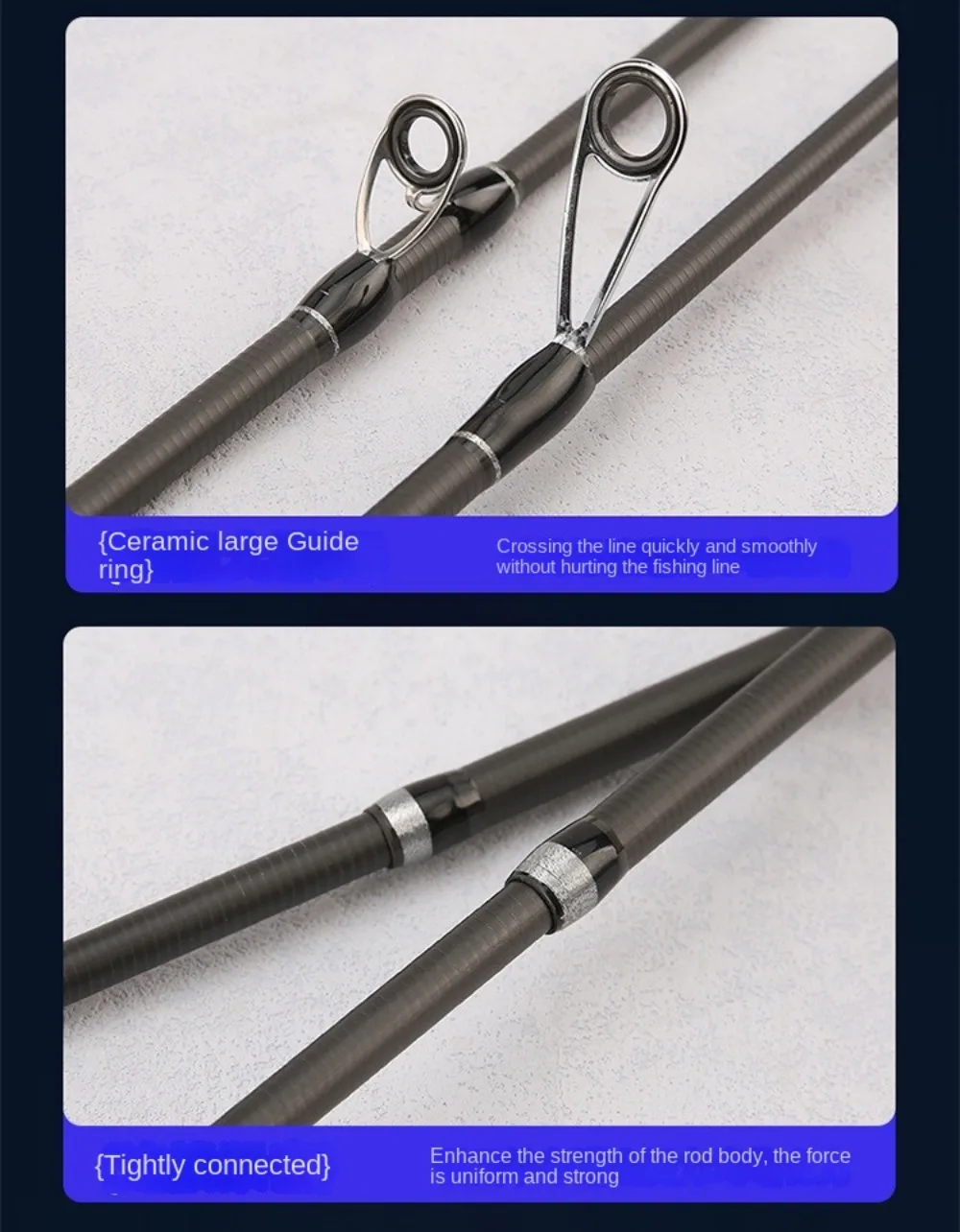 Teleskop Angelrute Komplette Kits Casting Rod Spincast Angelrolle Angelrute Set 1,5 m-1,8 m Ultra kurze Angelrute Angeln – Detail 17