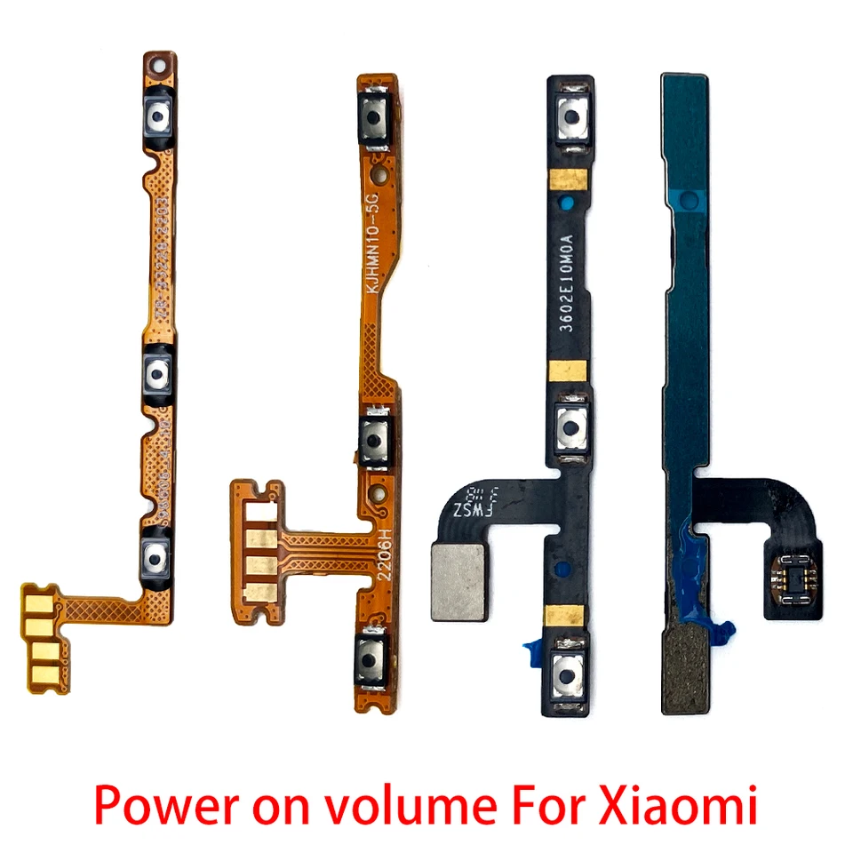Für Xiaomi Mi 9 SE Power Flex Ein-/Aus Laut Leise Volume Kabel