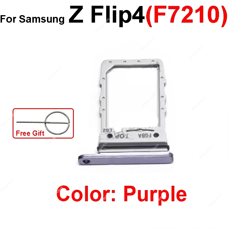 Enhanced Sim Card Tray Reader Holder Slot for Samsung Galaxy Z Flip Series
